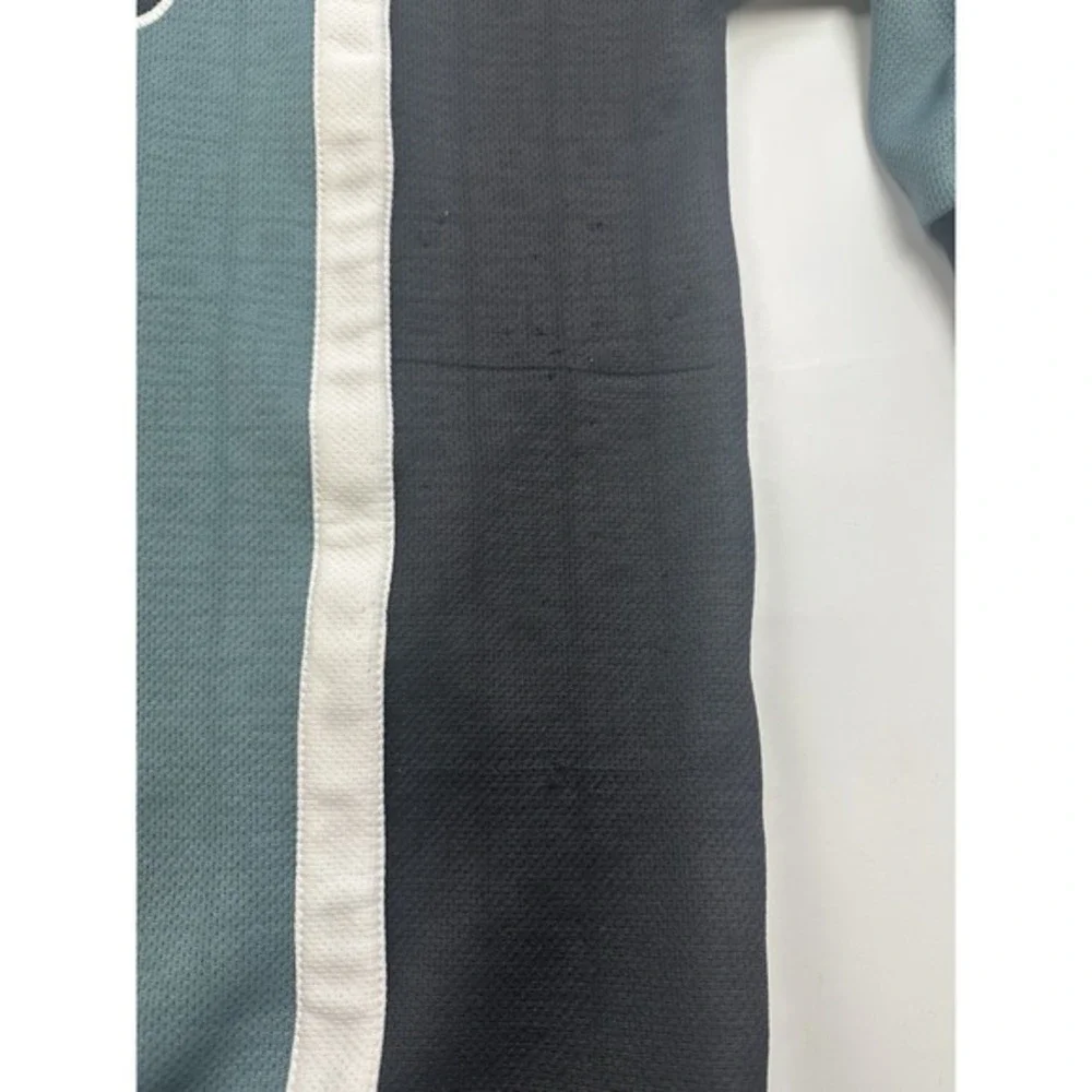 Vintage 90s Boss IG Design‎ Shirt Quarter Zip Sweater Embroidered Size XXL